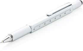 XP221.552 - Многофункциональная ручка 5 в 1, серебряный