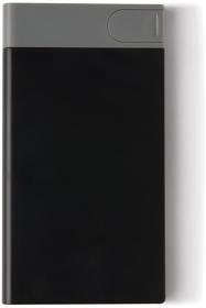 Зарядное устройство с USB–флешкой на 8 ГБ, 2500 mAh, черный