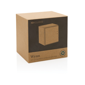 Беспроводная колонка Wynn из бамбука FSC®, 5 Вт