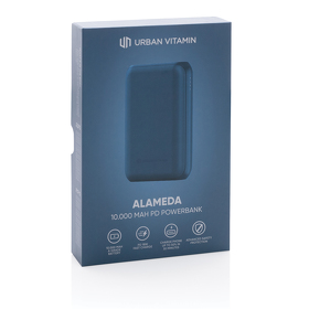 Внешний аккумулятор Urban Vitamin Alameda с быстрой зарядкой PD, 18 Вт, 10000 мАч