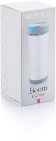 Экологичная термокружка Boom, 225 мл, синий