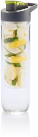 Бутылка для воды Tritan с контейнером для фруктов, 800 мл, зеленый (XP436.057)