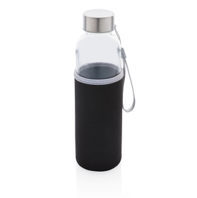 Стеклянная бутылка с чехлом из неопрена (XP433.431)