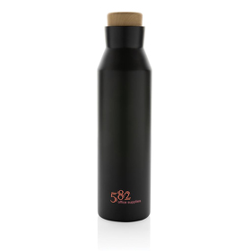 Вакуумная бутылка Gaia из переработанной нержавеющей стали RCS, 600 мл