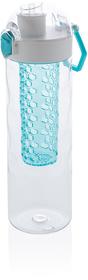 Герметичная бутылка для воды с контейнером для фруктов Honeycomb, бирюзовый (XP436.265)