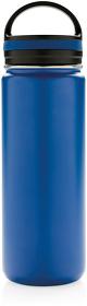 XP436.625 - Герметичная вакуумная бутылка с широким горлышком, синяя