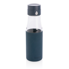 Стеклянная бутылка для воды Ukiyo с силиконовым держателем, 600 мл (XP436.725)