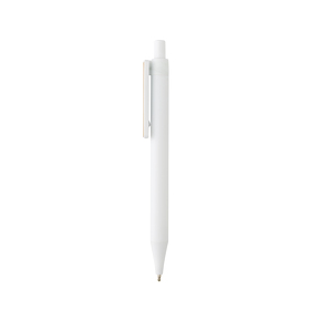 Ручка из переработанного ABS-пластика GRS с бамбуковым клипом
