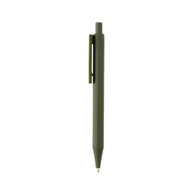 Ручка из переработанного ABS-пластика GRS с бамбуковым клипом
