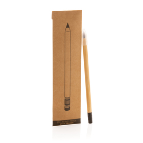 Вечный карандаш из бамбука FSC® с ластиком