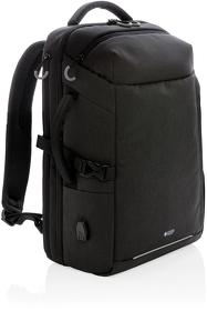 Рюкзак для путешествий Swiss Peak XXL Weekend с RFID защитой и разъемом USB, черный (XP762.391)