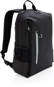XP762.401 - Рюкзак для ноутбука Lima 15" с RFID защитой и разъемом USB, черный