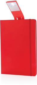 Блокнот с закладкой-фонариком, красный (XP773.454)