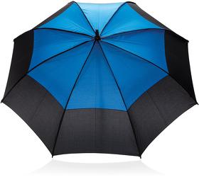 Автоматический двухцветный зонт-антишторм 27