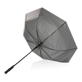 Двухцветный плотный зонт Impact из RPET AWARE™ с автоматическим открыванием, 27