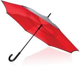 Механический двусторонний зонт, d115 см, красный (XP850.094)