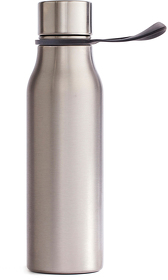 X50960BK - Бутылка для воды VINGA Lean из нержавеющей стали, 550 мл