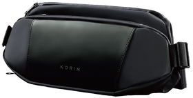 Наплечная сумка KORIN FlipSling 32х16х10 см, темно-зеленая/черная (XK10-DG)