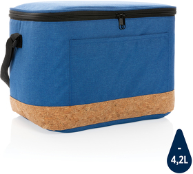 XP422.355 - Двухцветная сумка-холодильник Impact XL из RPET AWARE™ и натуральной пробки