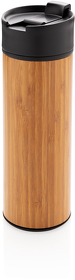Герметичная кружка Bogota в бамбуковом корпусе, 450 мл (XP432.289)