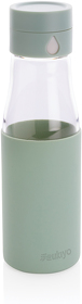 Стеклянная бутылка для воды Ukiyo с силиконовым держателем, 600 мл (XP436.727)
