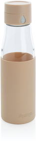 Стеклянная бутылка для воды Ukiyo с силиконовым держателем, 600 мл (XP436.729)