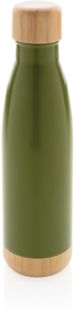 Вакуумная бутылка из нержавеющей стали и бамбука, 520 мл (XP436.797)