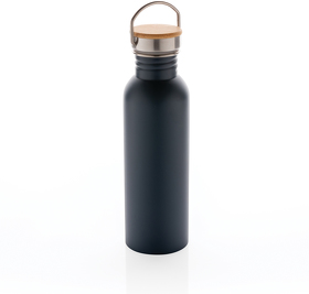 Бутылка из нержавеющей стали с бамбуковой крышкой Modern (XP436.835)