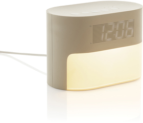 Световой будильник LumaRise из переработанного пластика RCS (XP457.0019)