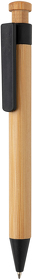 Бамбуковая ручка с клипом из пшеничной соломы (XP610.541)