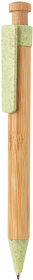 Бамбуковая ручка с клипом из пшеничной соломы (XP610.547)