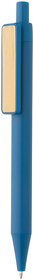 XP611.085 - Ручка из переработанного ABS-пластика GRS с бамбуковым клипом