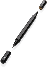 Ручка с двойным наконечником Swiss Peak Storm из переработанного алюминия RCS (XP611.251)
