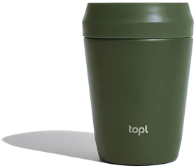 Термостакан Topl из переработанной стали с крышкой 360°, 235 мл (XRBTGS8OL)