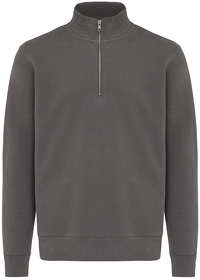 Свитшот на молнии Iqoniq Elgon из переработанного хлопка, 300 г/м² (XT9601.019)