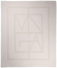 Плед VINGA Monogram из переработанного полиэстера GRS, 170x130 см (XV4040603)