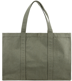 Большая сумка-шоппер VINGA Hilo из переработанного неокрашенного канваса AWARE™, 400 г/м² (XV762017)
