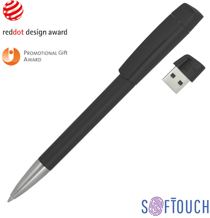 Артикул: E46206-3/16Gb — Ручка с флеш-картой USB 16GB «TURNUSsofttouch M»