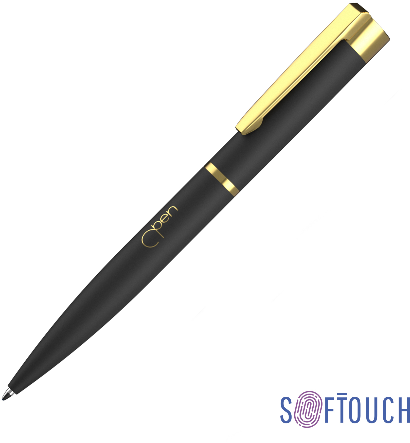 Артикул: E7418-3G — Ручка шариковая "Alice", покрытие soft touch