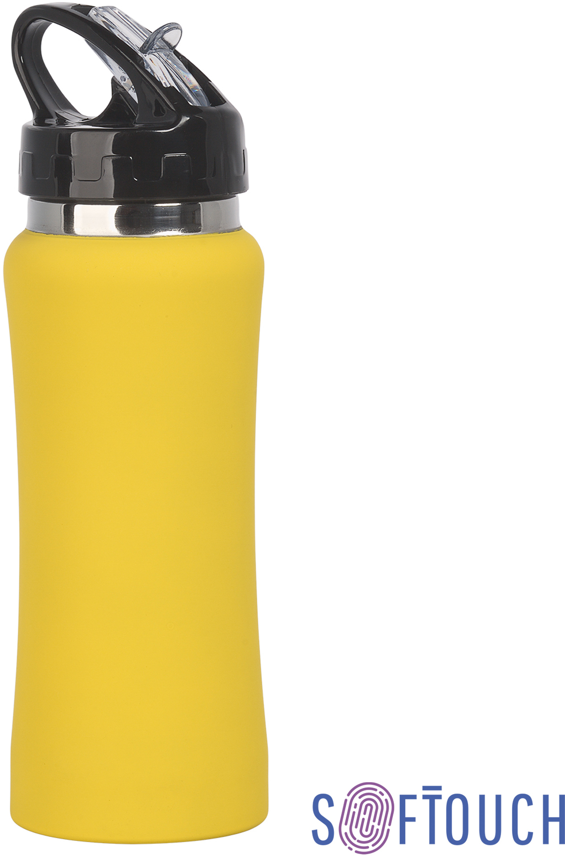 Артикул: E7803-8 — Бутылка для воды "Индиана" 600 мл, покрытие soft touch