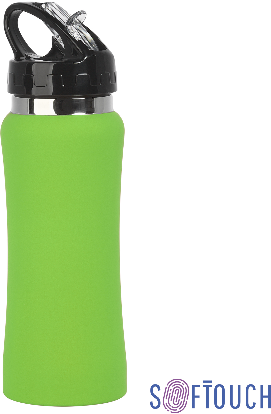 Артикул: E7803-63 — Бутылка для воды "Индиана" 600 мл, покрытие soft touch