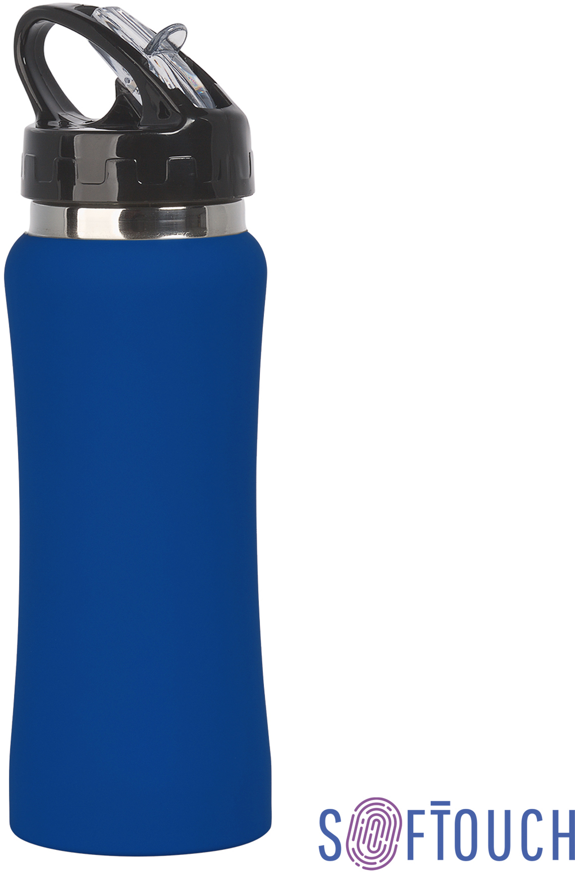Артикул: E7803-2 — Бутылка для воды "Индиана" 600 мл, покрытие soft touch