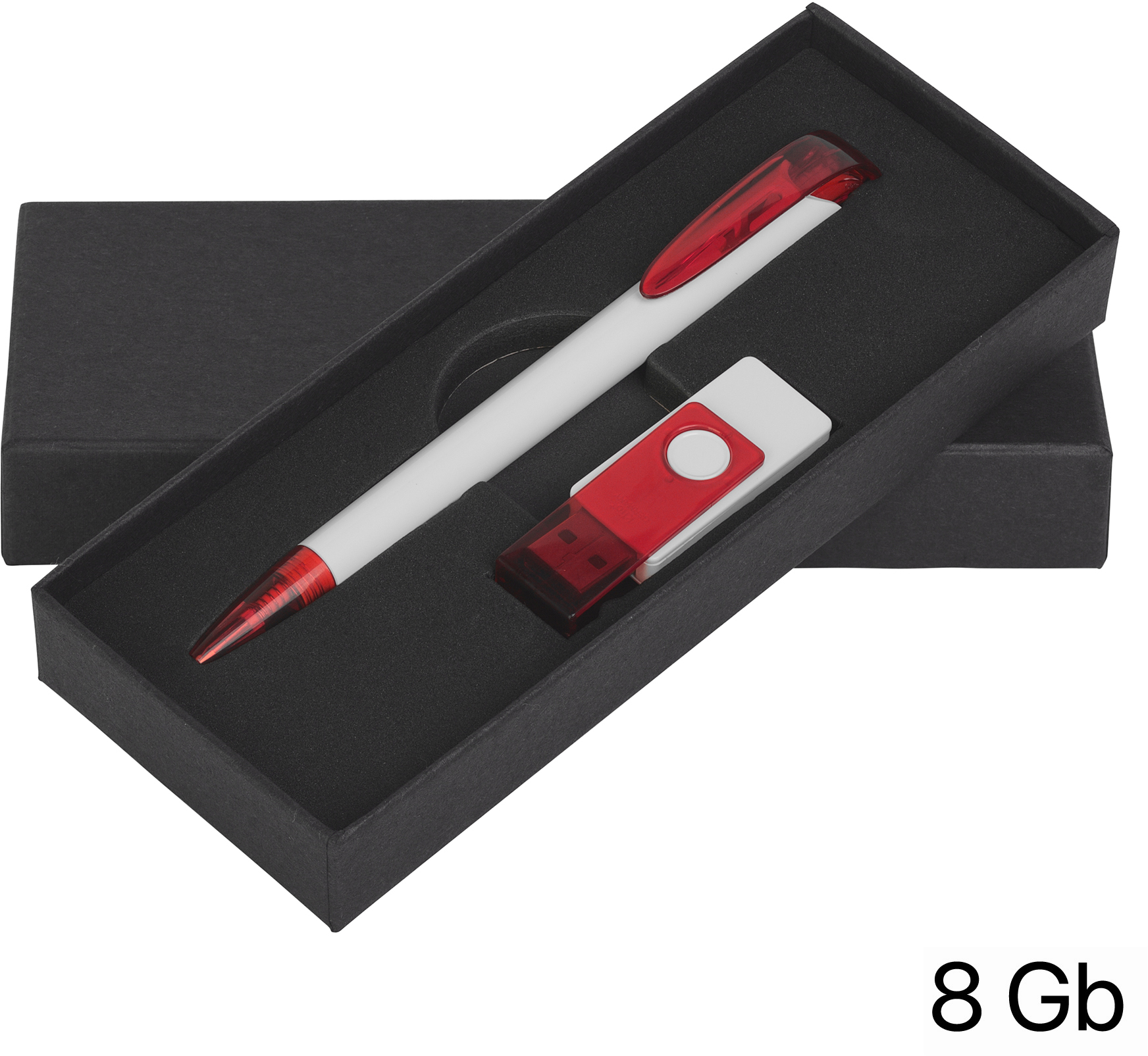 Артикул: E70120-1/4T/8Gb — Набор ручка + флеш-карта 8Гб в футляре