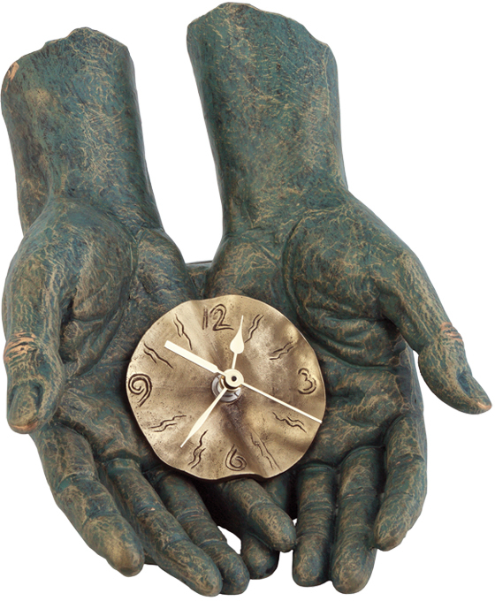 Артикул: E199 — Скульптура "Время в твоих руках"