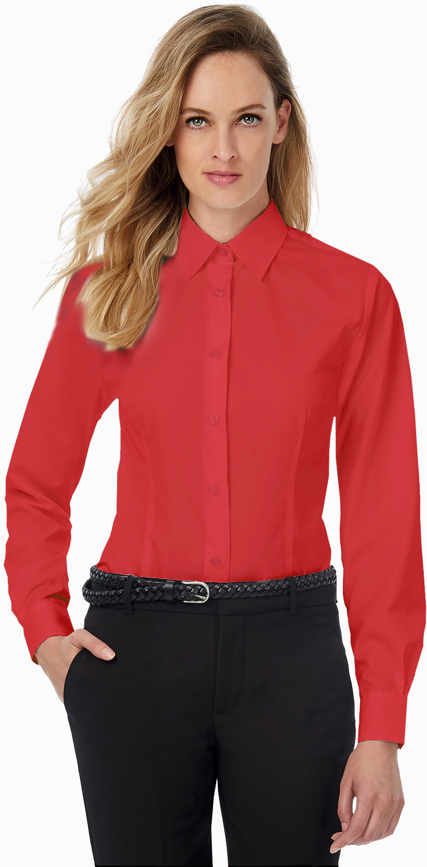 Артикул: E3773-41 — Рубашка женская с длинным рукавом LSL/women