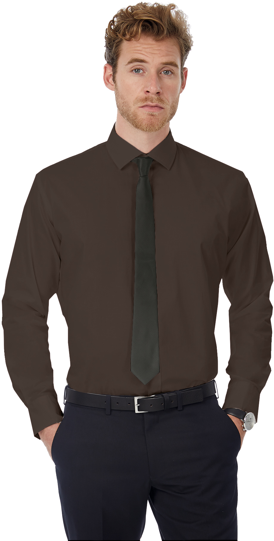 Артикул: E3777-146 — Рубашка мужская с длинным рукавом Black Tie LSL/men