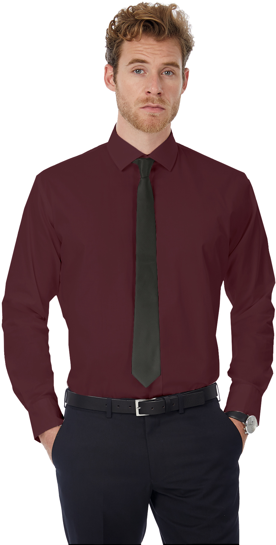 Артикул: E3777-365 — Рубашка мужская с длинным рукавом Black Tie LSL/men