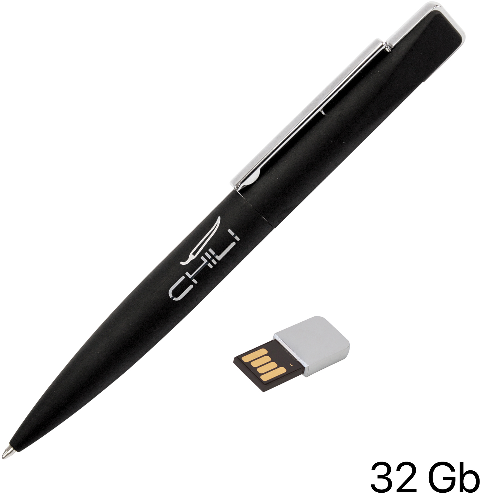 Артикул: E6828-3S/32Gb — Ручка шариковая "Callisto" с флеш-картой 32Gb, покрытие soft touch