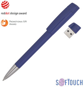 Ручка с флеш-картой USB 16GB «TURNUSsofttouch M» (E46206-21/16Gb)