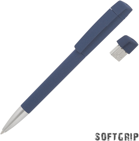 Ручка с флеш-картой USB 16GB «TURNUSsoftgrip M» (E60278-21/16Gb)